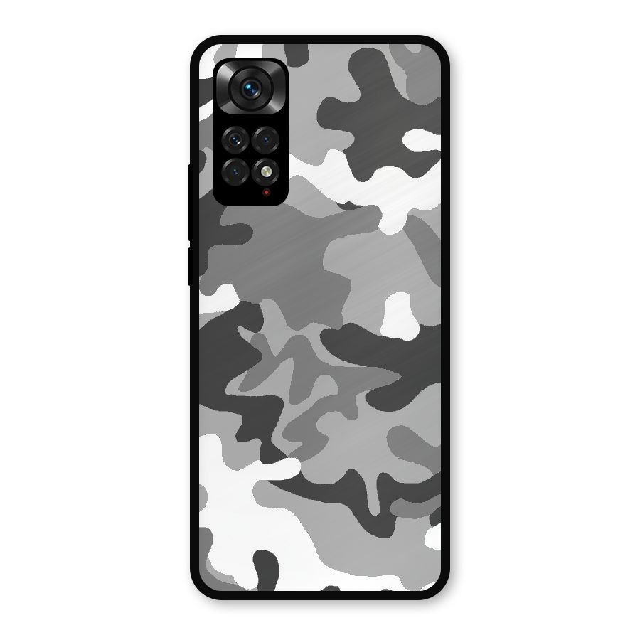 Grey Military Metal Back Case for Redmi Note 11s
