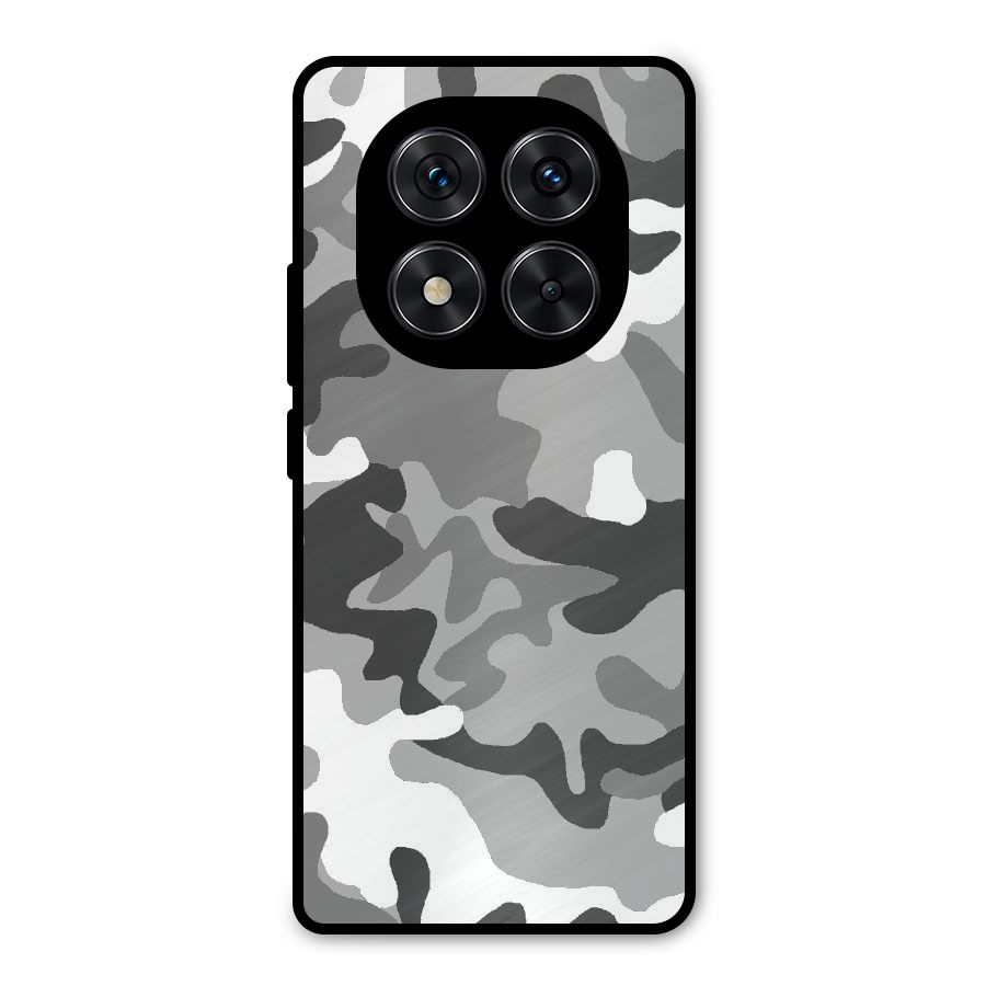 Grey Military Metal Back Case for Redmi Note 14 Pro 5G