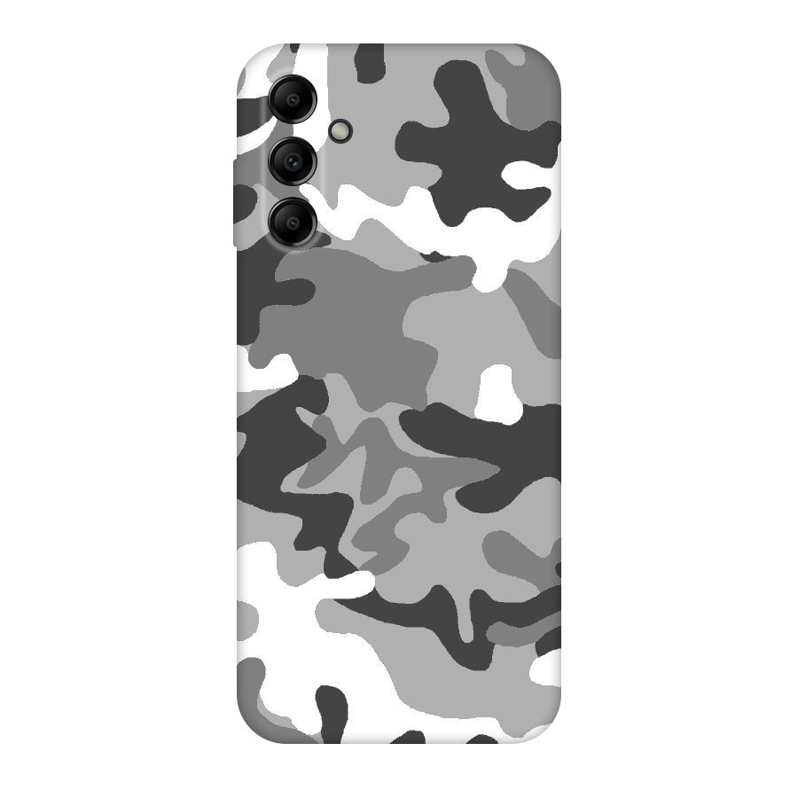 Grey Military Original Polycarbonate Back Case for Galaxy A14 5G