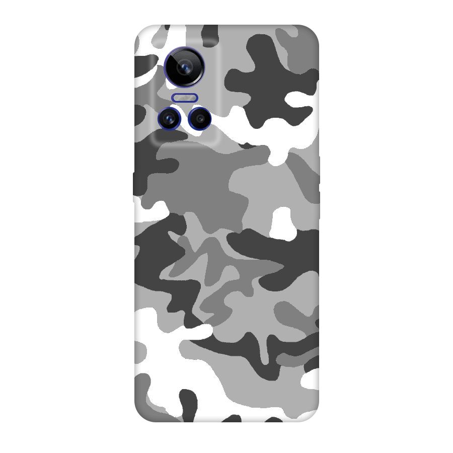 Grey Military Original Polycarbonate Back Case for Realme GT Neo 3