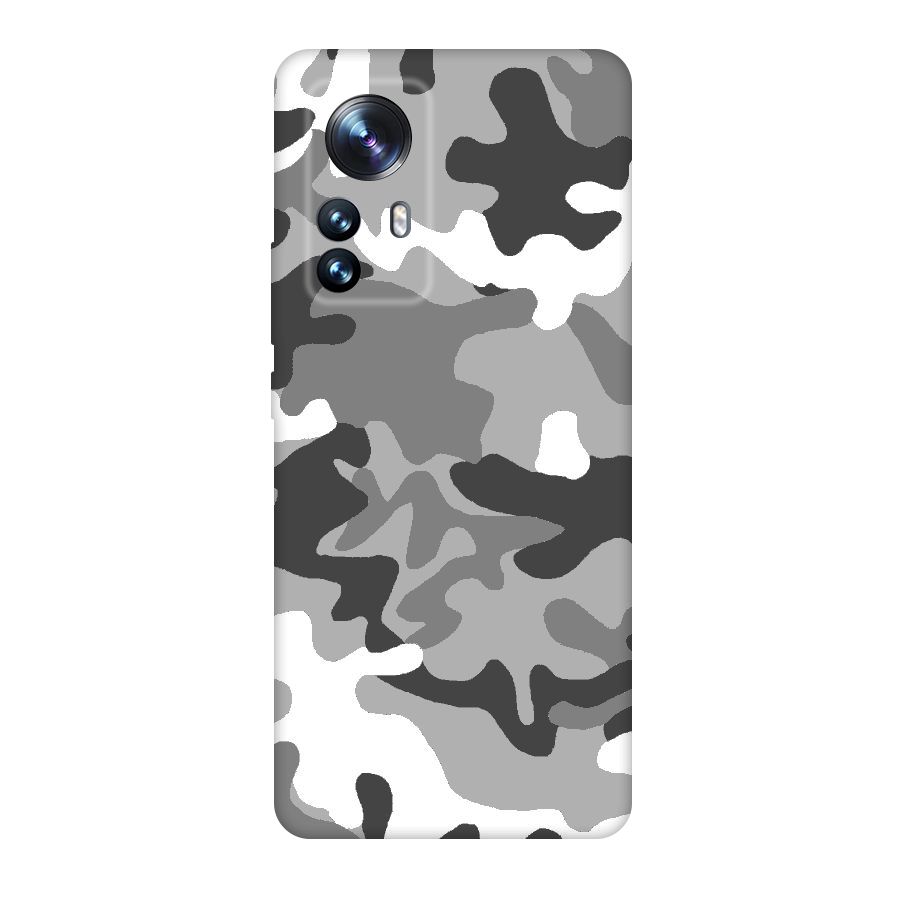 Grey Military Original Polycarbonate Back Case for Xiaomi 12 Pro