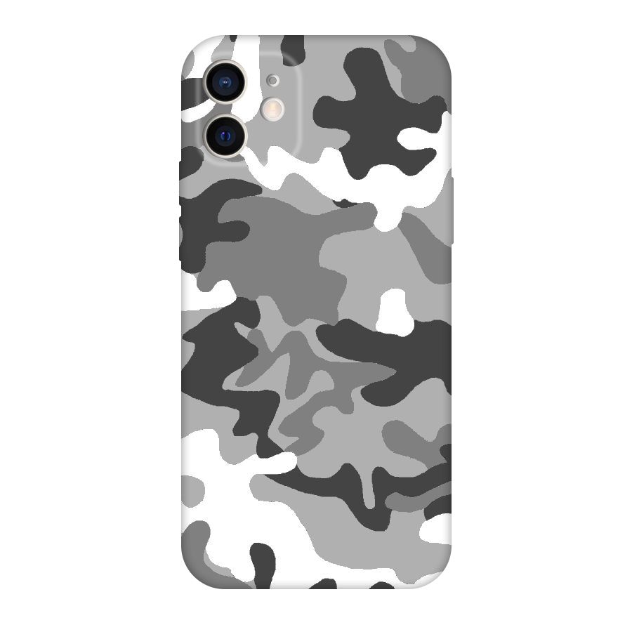 Grey Military Original Polycarbonate Back Case for iPhone 12