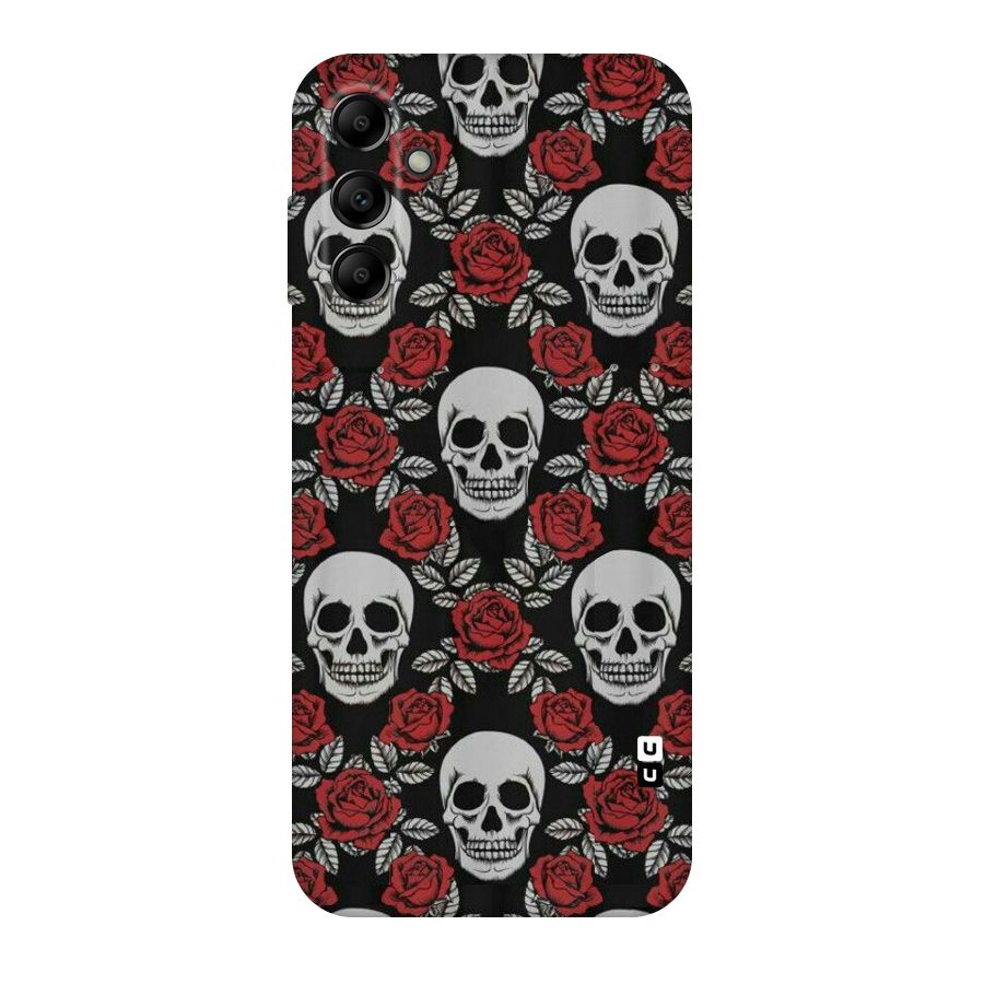 Grey Skulls Original Polycarbonate Back Case for Galaxy A14 5G