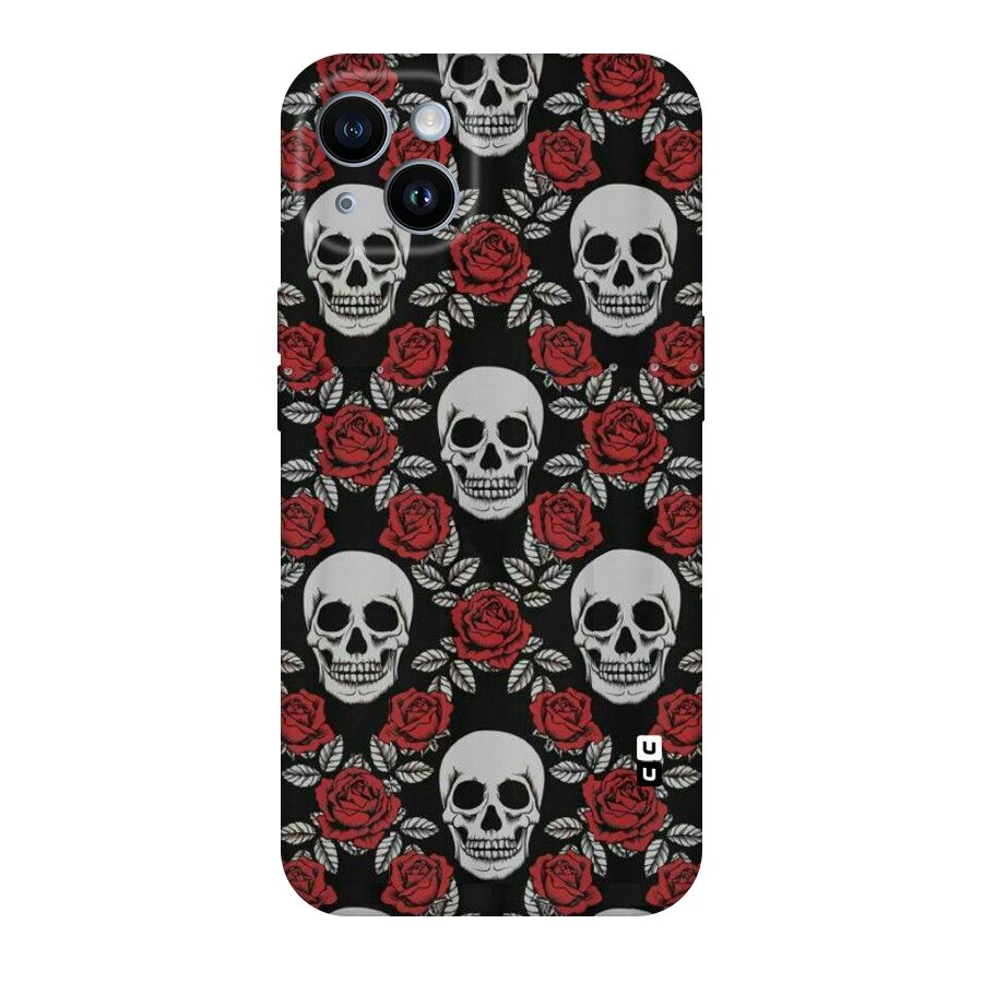 Grey Skulls Original Polycarbonate Back Case for iPhone 14