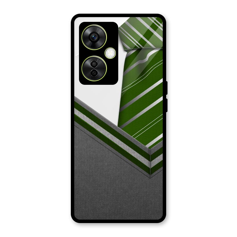 Grey Sweater Glass Back Case for OnePlus Nord CE 3 Lite