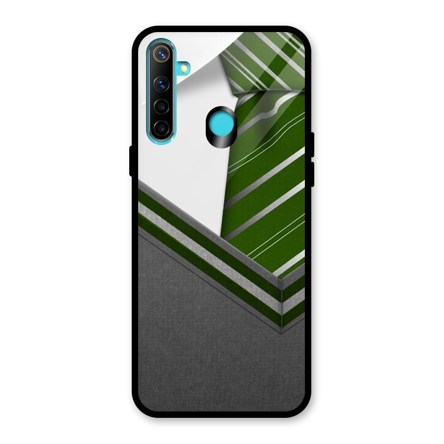 Grey Sweater Glass Back Case for Realme 5