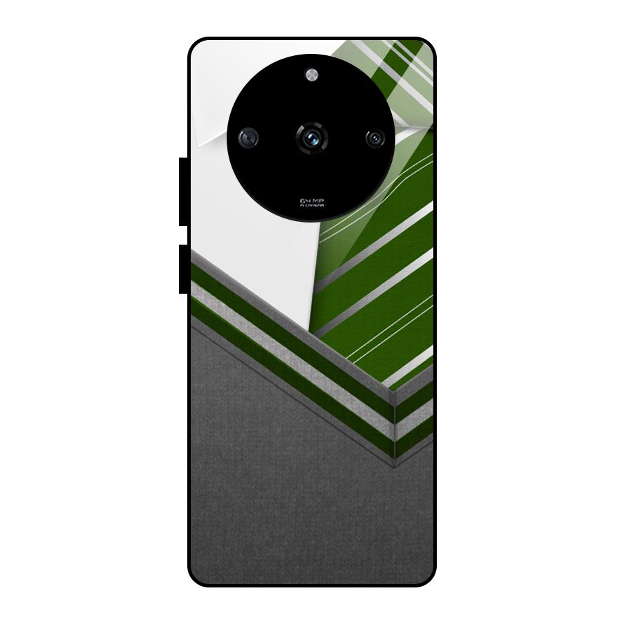 Grey Sweater Glass Back Case for Realme Narzo 60 5G