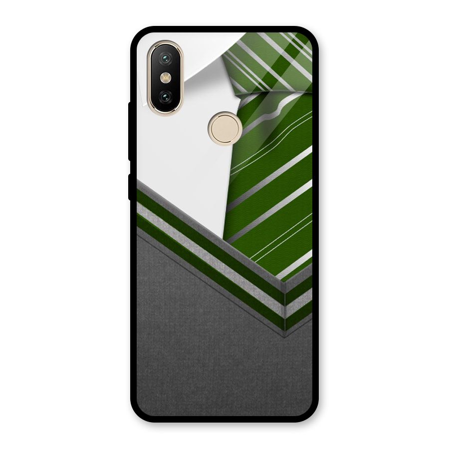 Grey Sweater Glass Back Case for Redmi A2