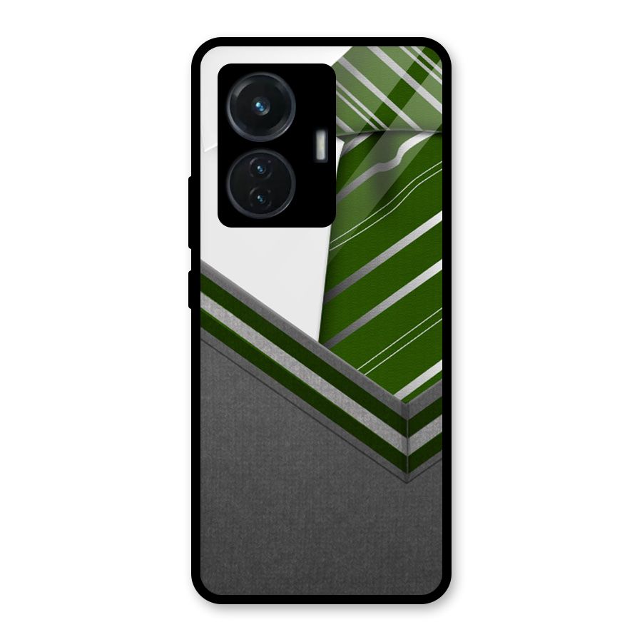 Grey Sweater Glass Back Case for iQOO Z6 44W