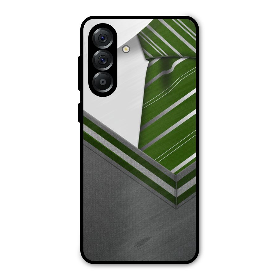 Grey Sweater Metal Back Case for Galaxy A36