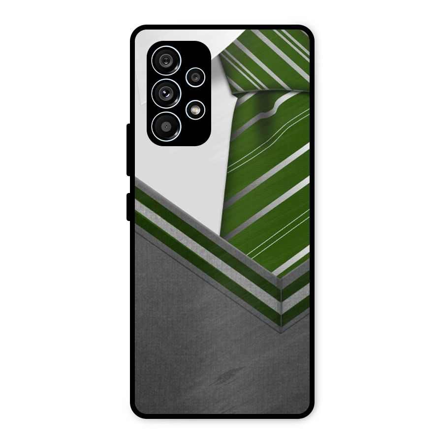 Grey Sweater Metal Back Case for Galaxy A53 5G
