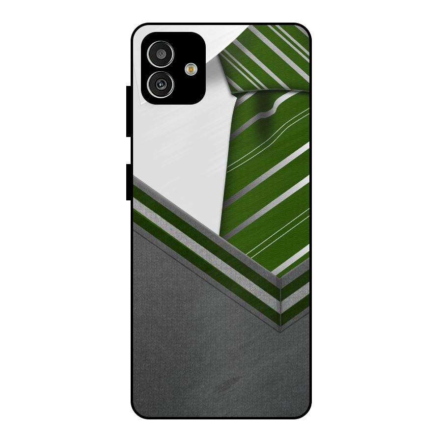 Grey Sweater Metal Back Case for Galaxy M13 5G