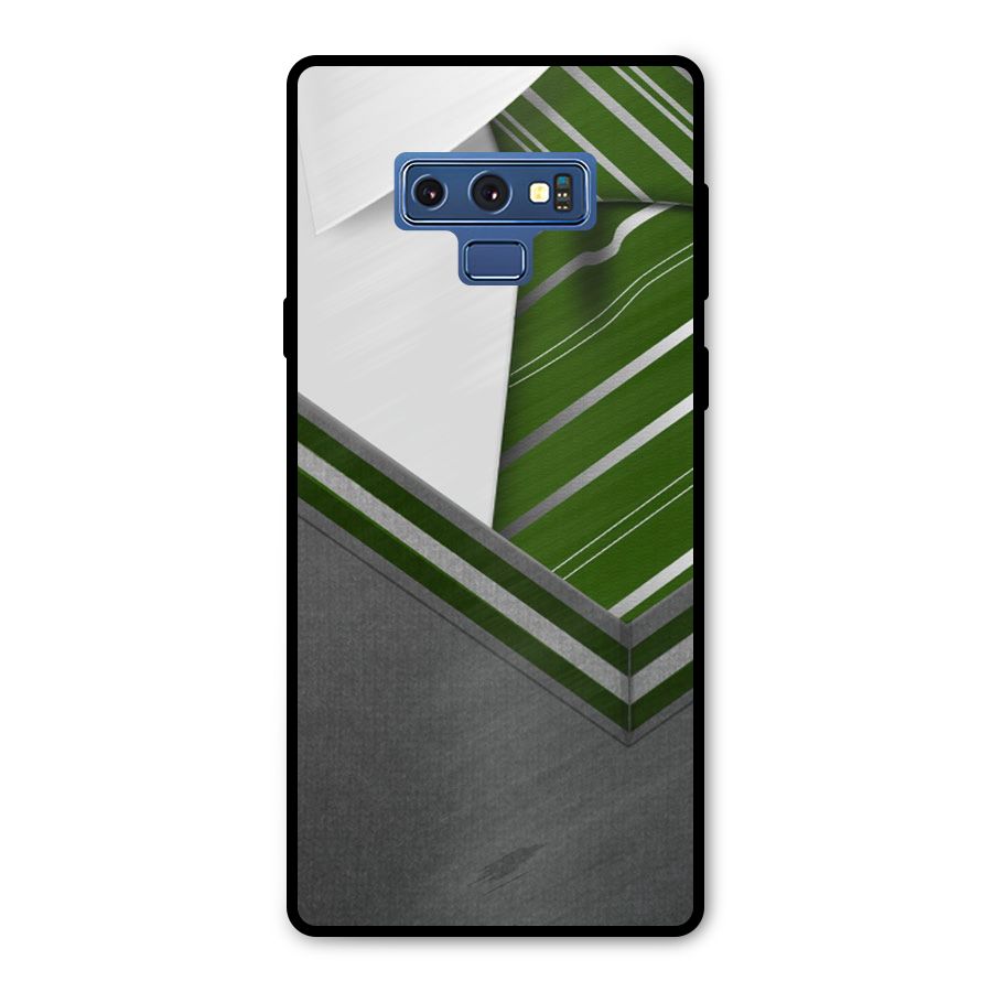 Grey Sweater Metal Back Case for Galaxy Note 9