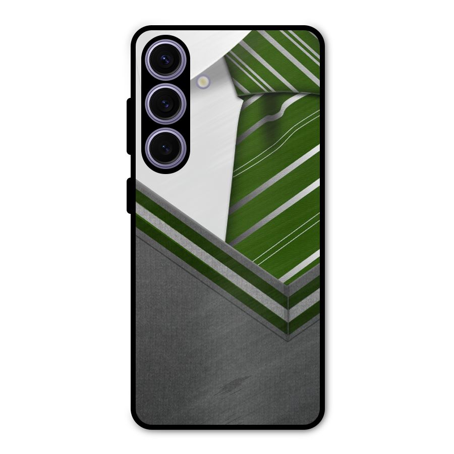 Grey Sweater Metal Back Case for Galaxy S24