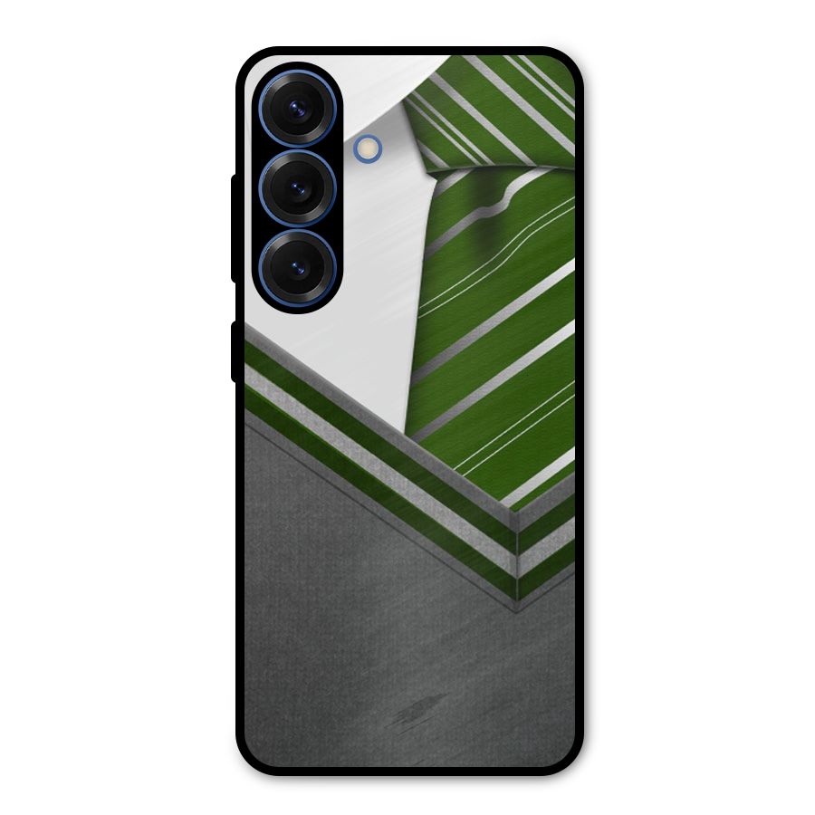 Grey Sweater Metal Back Case for Galaxy S25