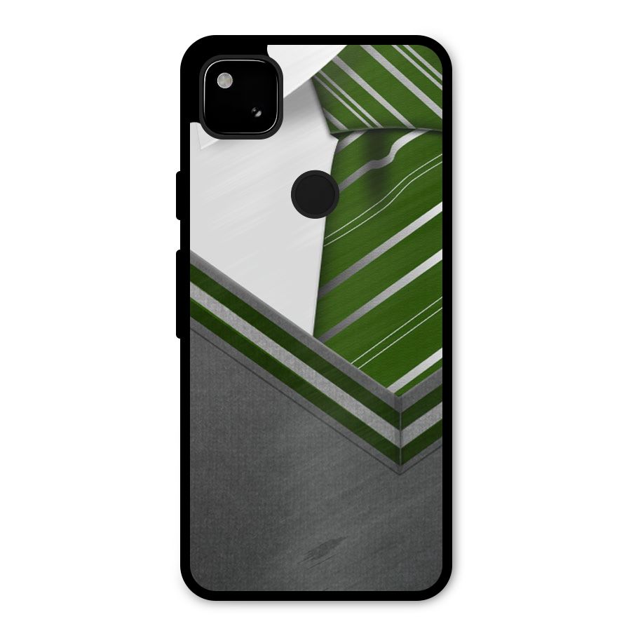Grey Sweater Metal Back Case for Google Pixel 4a