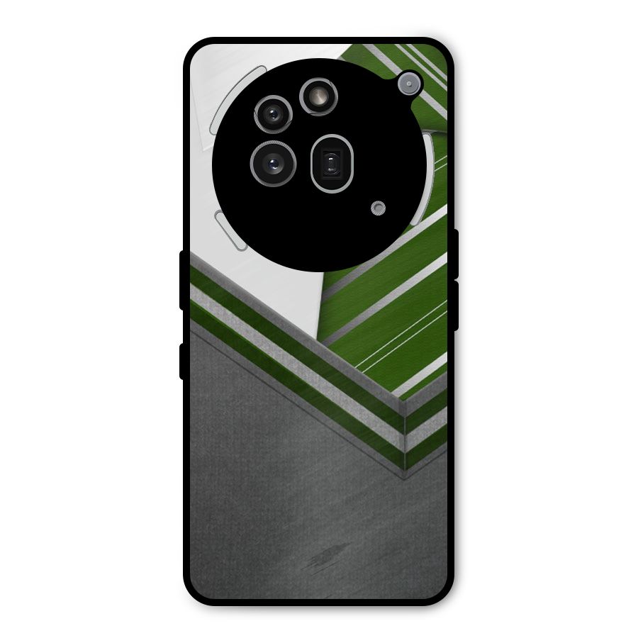 Grey Sweater Metal Back Case for Nothing Phone 3a Pro