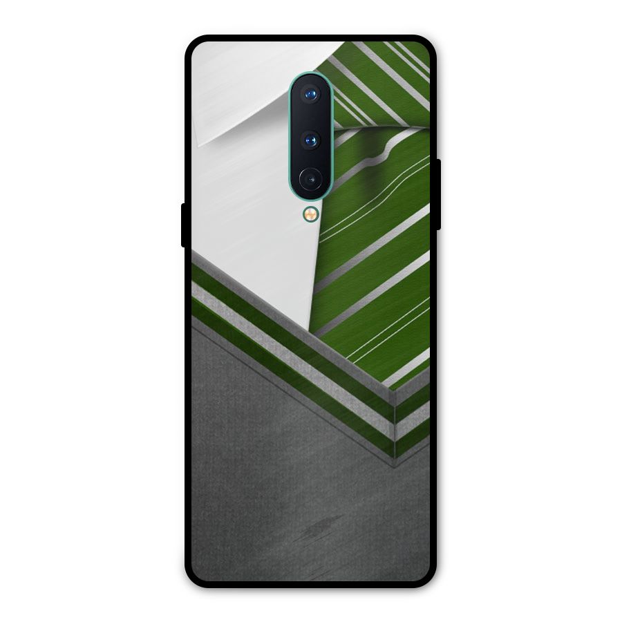 Grey Sweater Metal Back Case for OnePlus 8