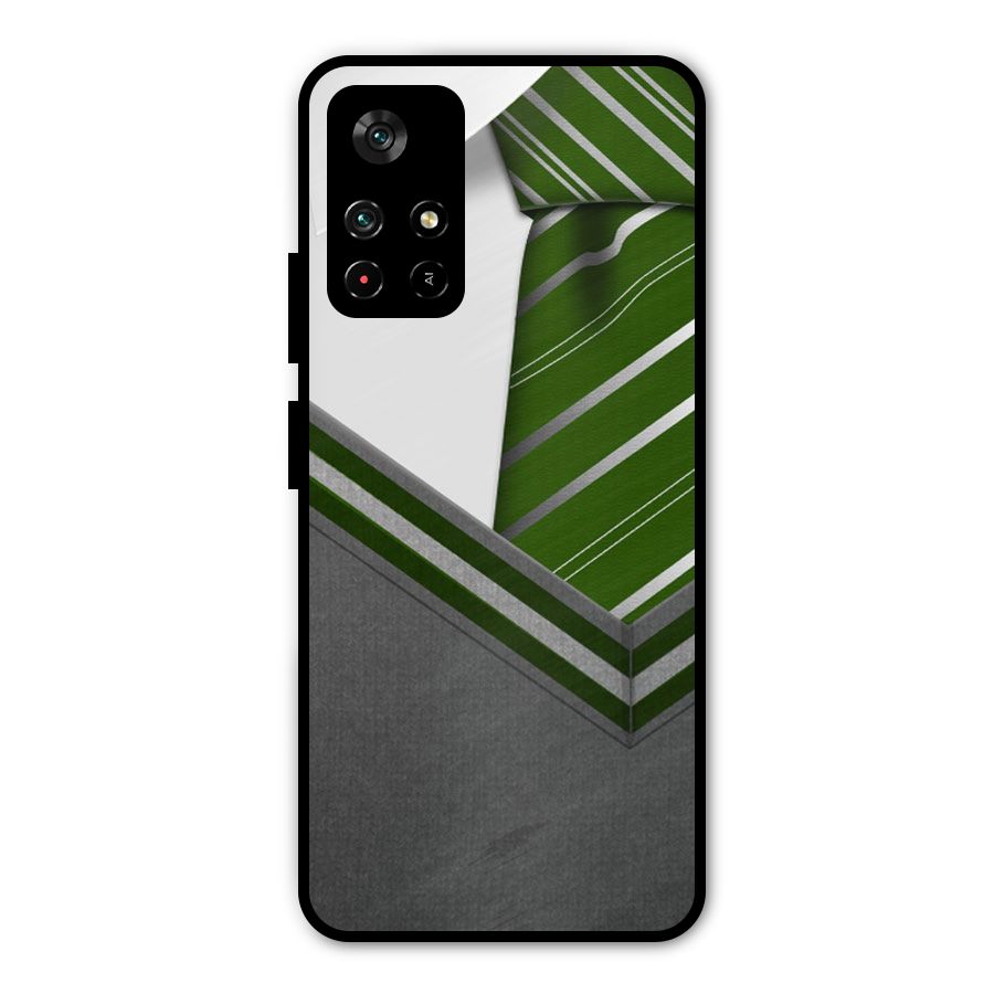 Grey Sweater Metal Back Case for Redmi Note 11T 5G