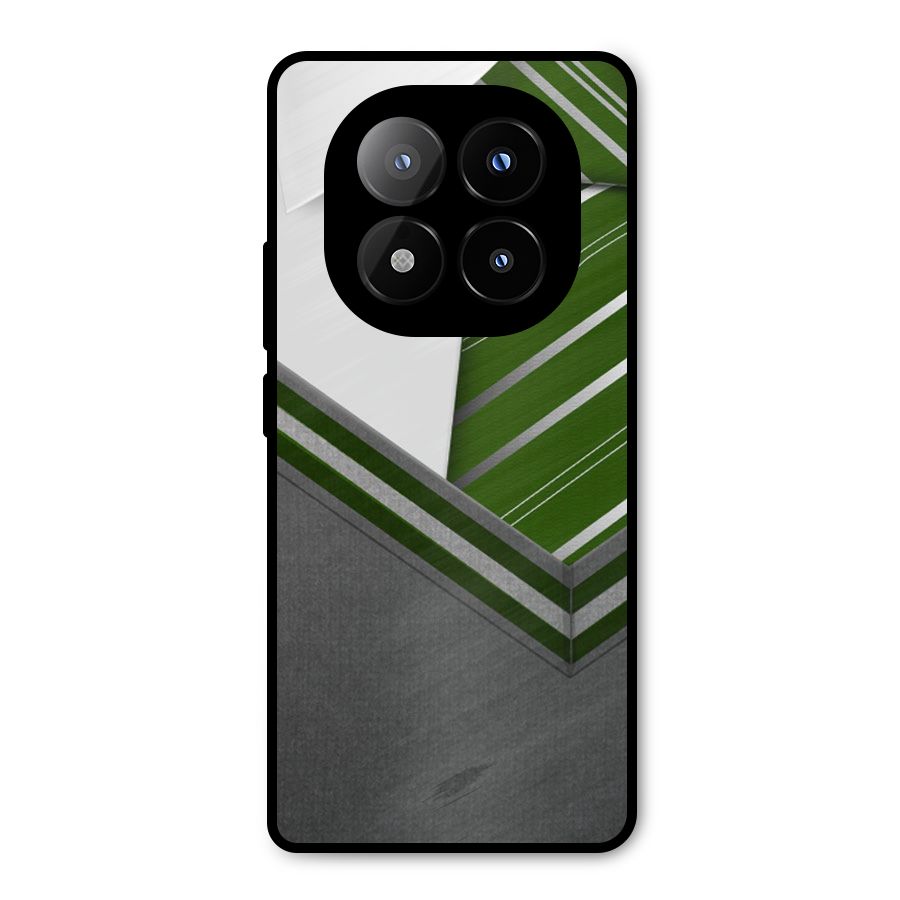 Grey Sweater Metal Back Case for Redmi Note 14 Pro Plus 5G