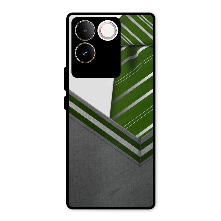 Grey Sweater Metal Back Case for Vivo T2 Pro