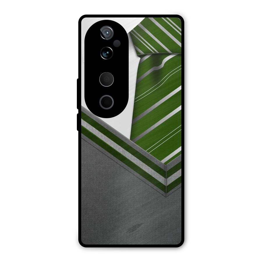 Grey Sweater Metal Back Case for Vivo T3 Ultra