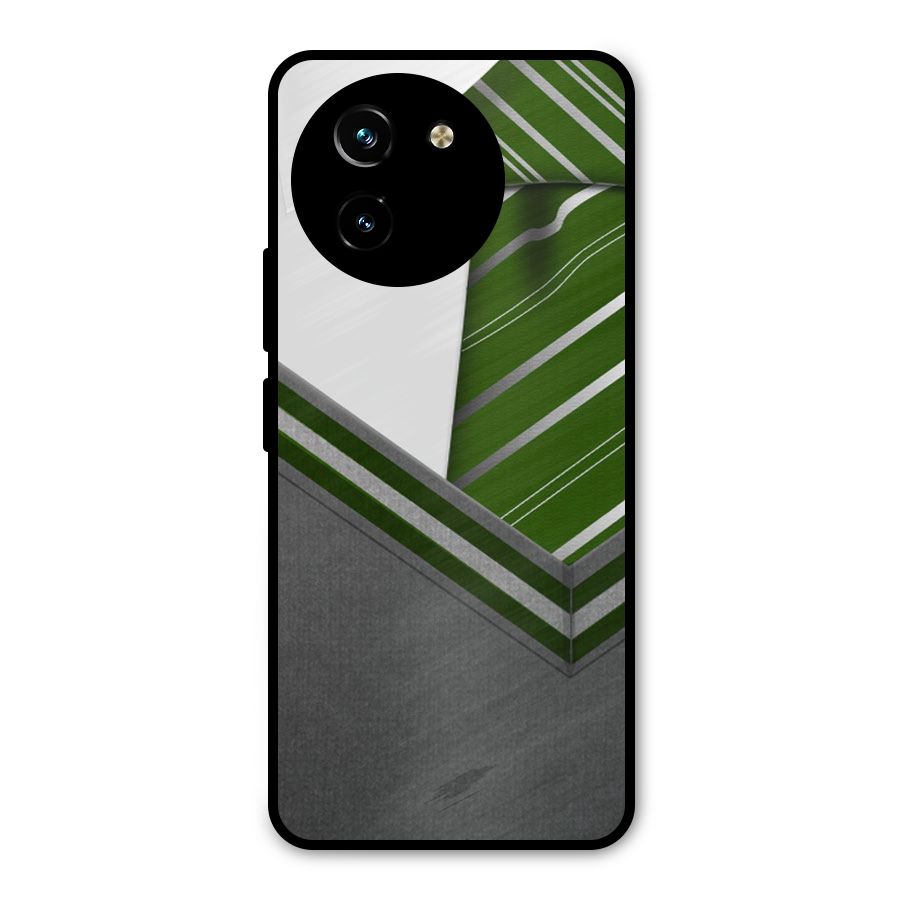 Grey Sweater Metal Back Case for Vivo T3x