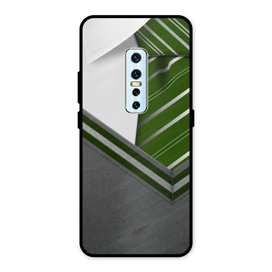 Grey Sweater Metal Back Case for Vivo V17 Pro
