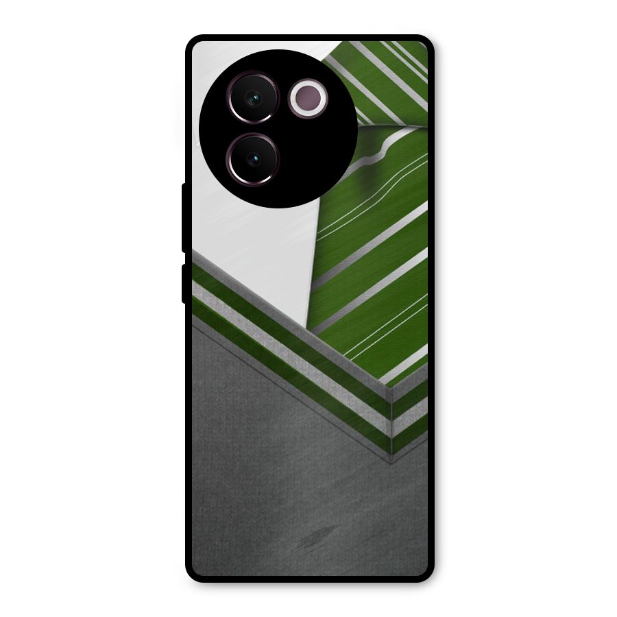 Grey Sweater Metal Back Case for Vivo V30e