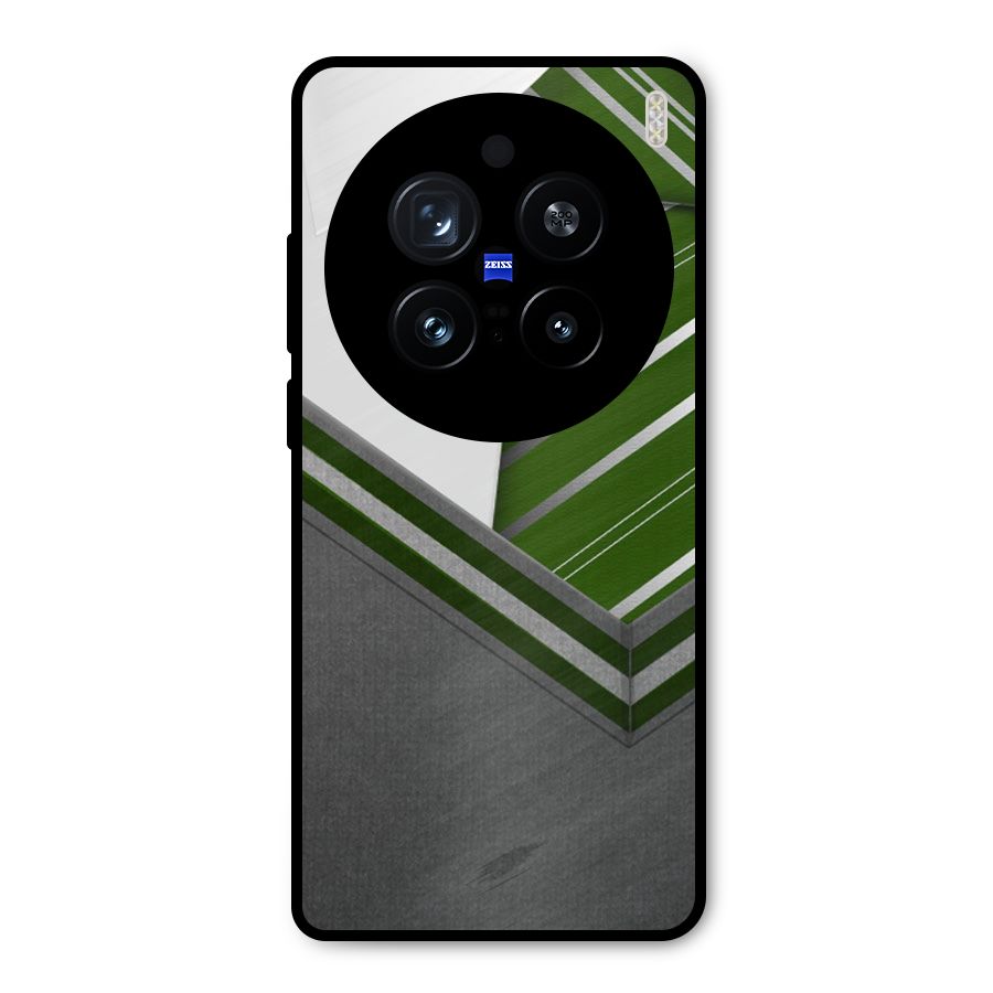 Grey Sweater Metal Back Case for Vivo X200 Pro