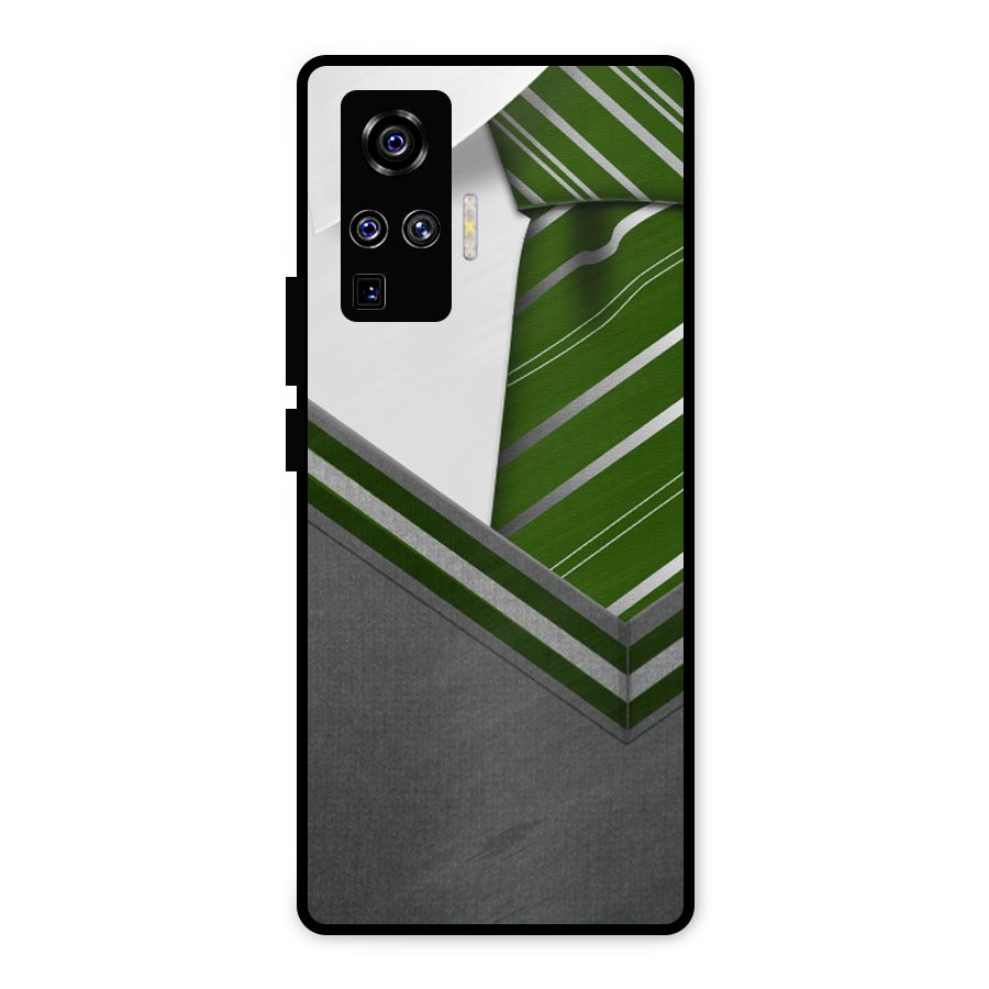 Grey Sweater Metal Back Case for Vivo X50 Pro