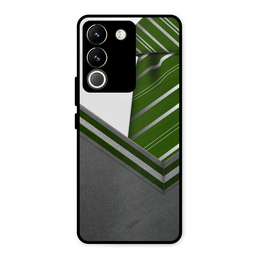 Grey Sweater Metal Back Case for Vivo Y200