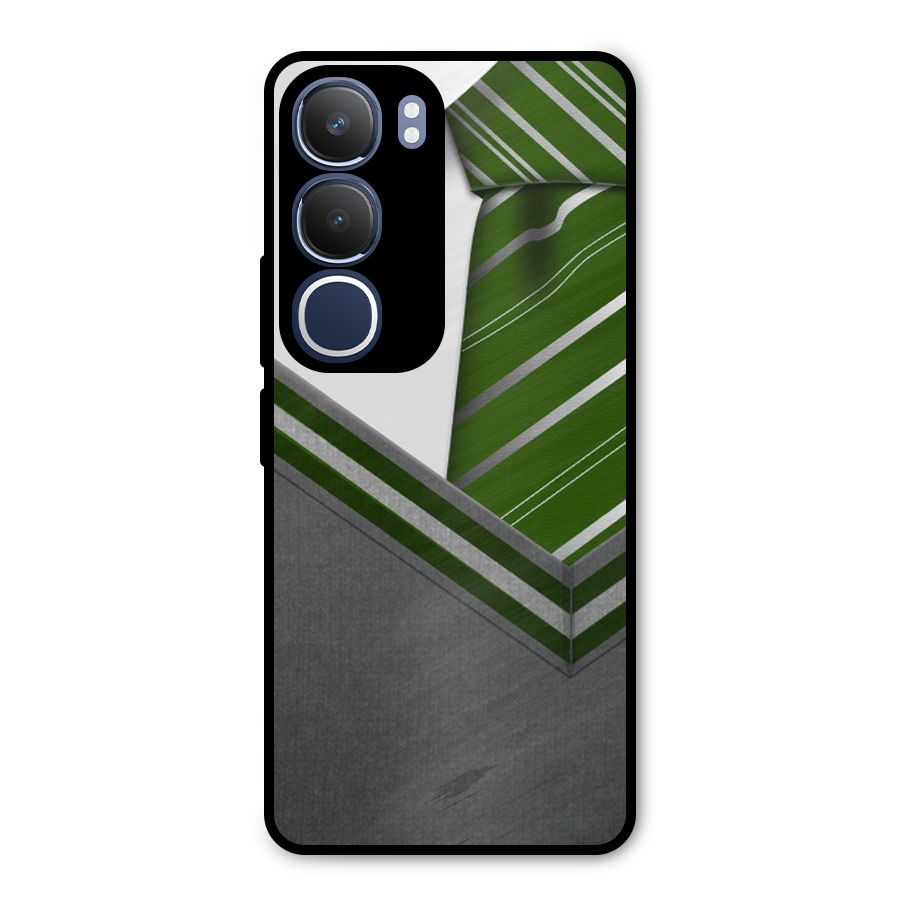 Grey Sweater Metal Back Case for Vivo Y29
