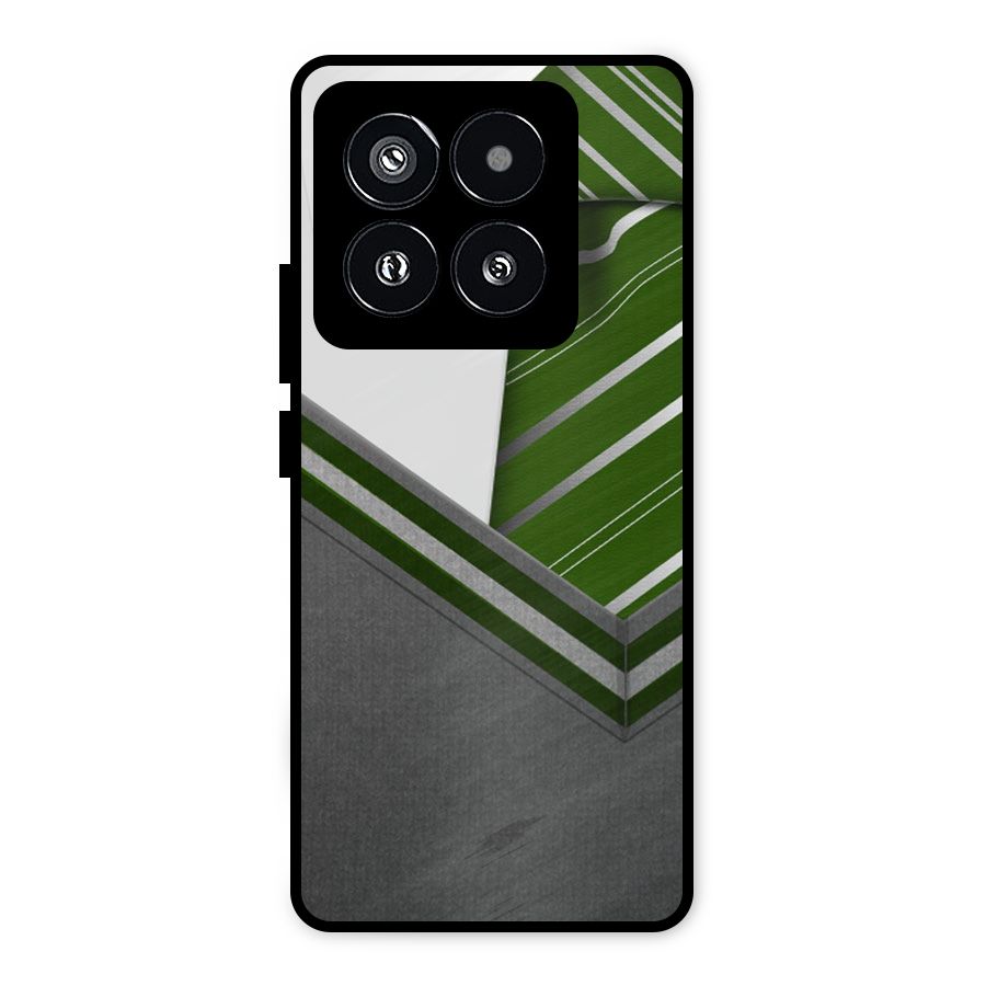 Grey Sweater Metal Back Case for Xiaomi 14 Pro