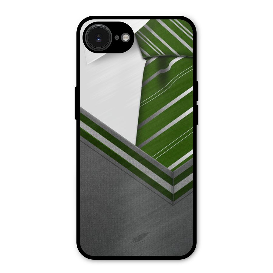 Grey Sweater Metal Back Case for iPhone 16e