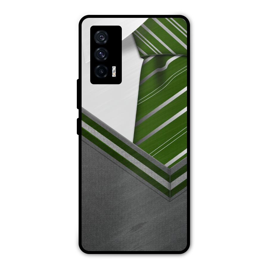 Grey Sweater Metal Back Case for iQOO 7 5G