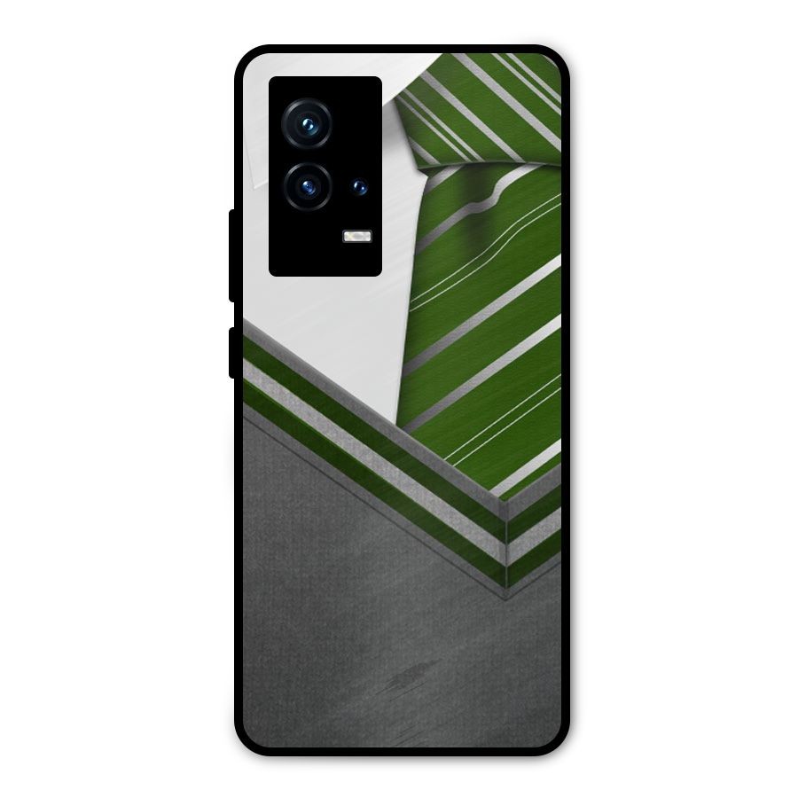 Grey Sweater Metal Back Case for iQOO 9 5G