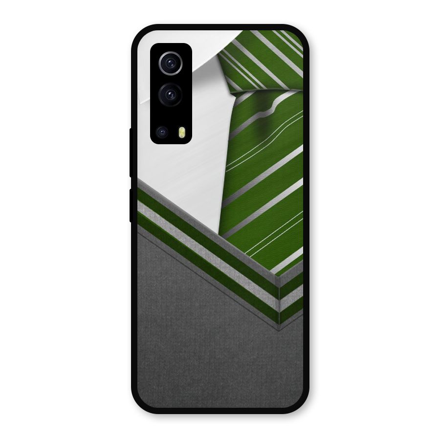 Grey Sweater Metal Back Case for iQOO Z3
