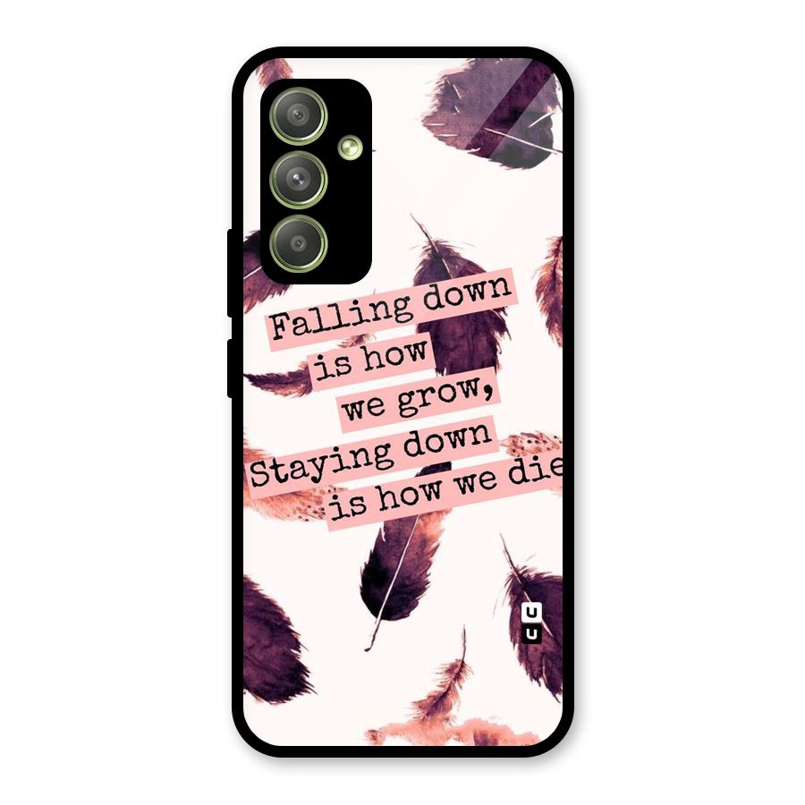 Grow Glass Back Case for Galaxy A54