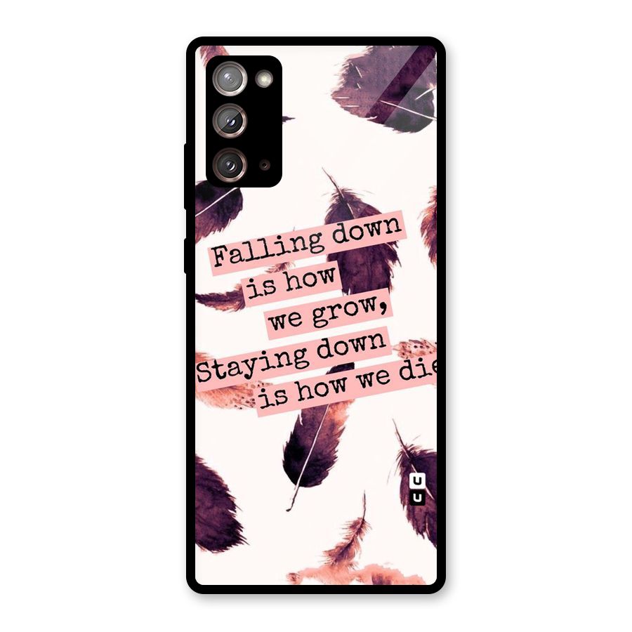 Grow Glass Back Case for Galaxy Note 20