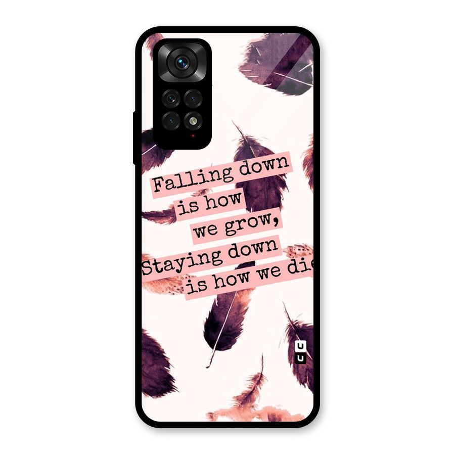 Grow Glass Back Case for Redmi Note 11S