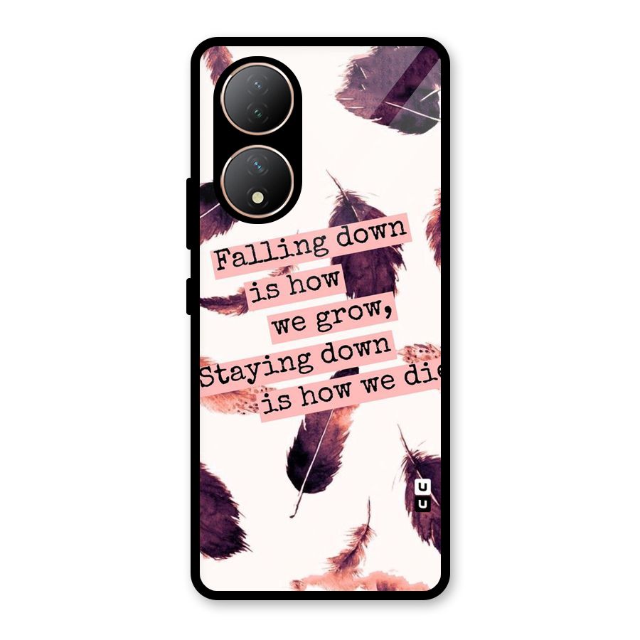 Grow Glass Back Case for Vivo Y100A