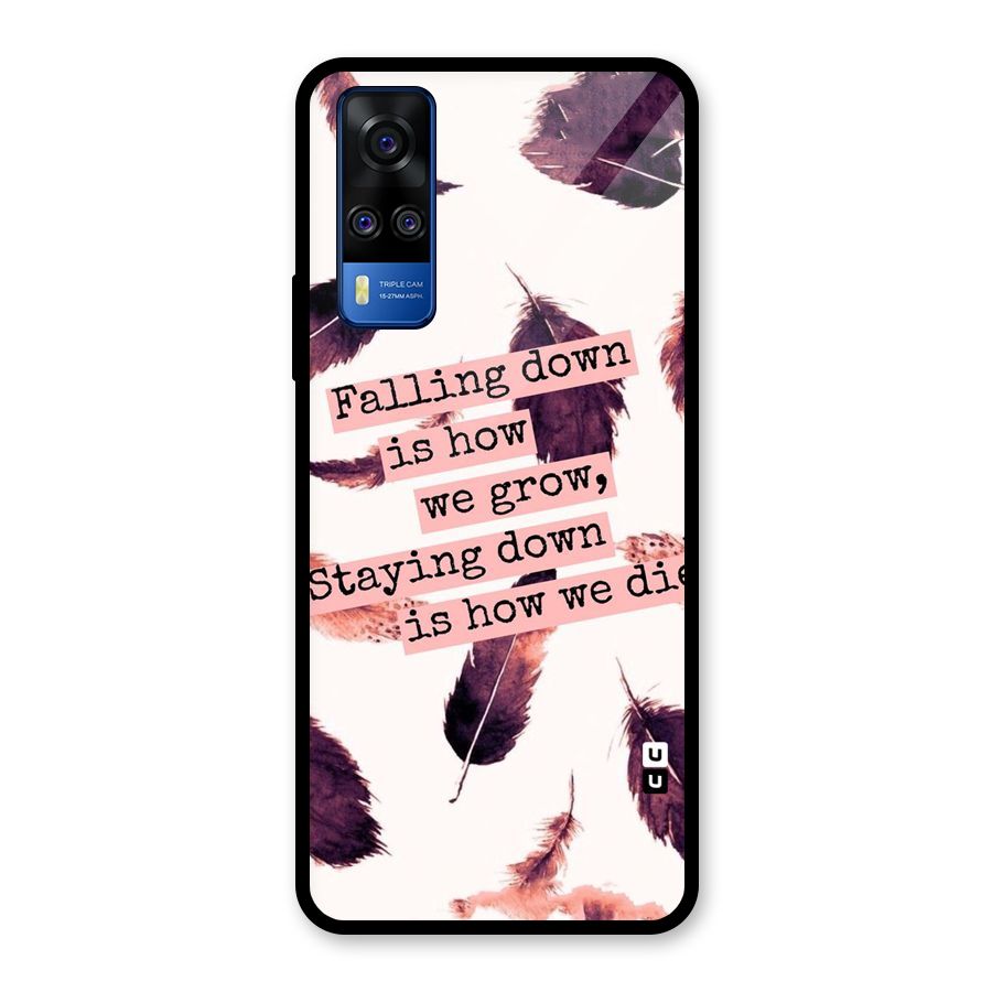 Grow Glass Back Case for Vivo Y31