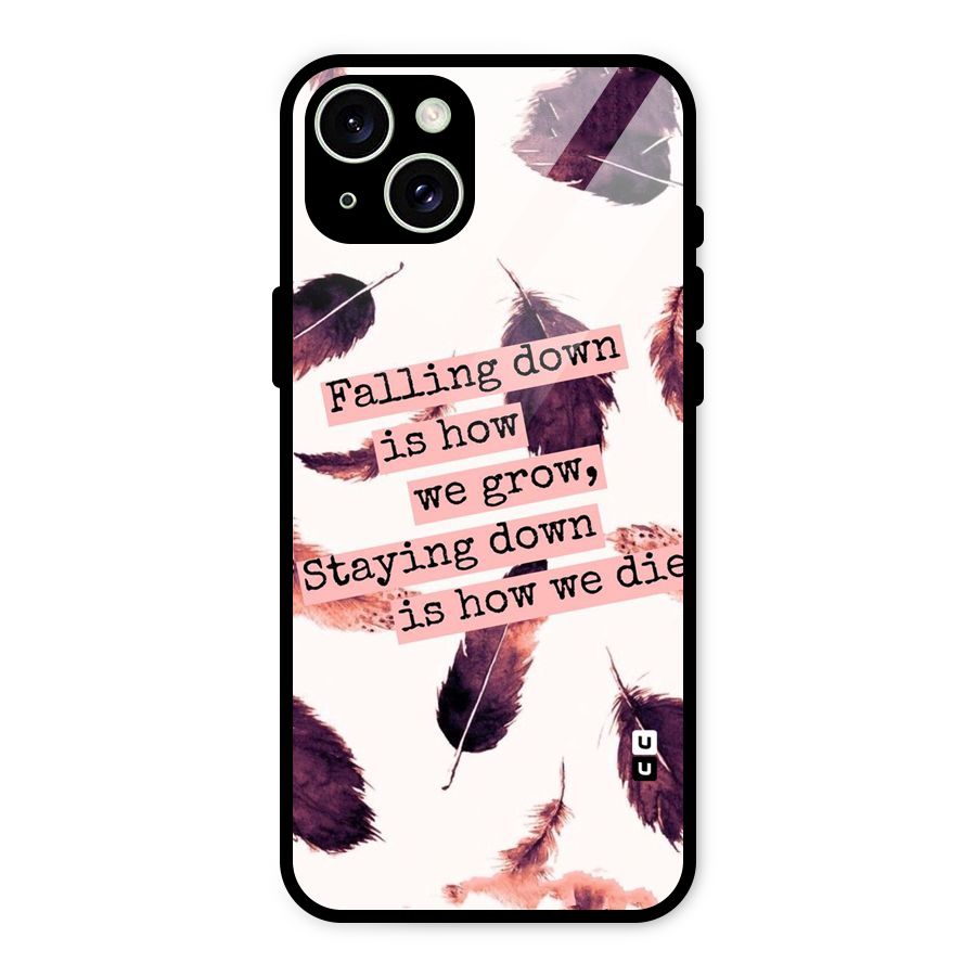Grow Glass Back Case for iPhone 15 Plus