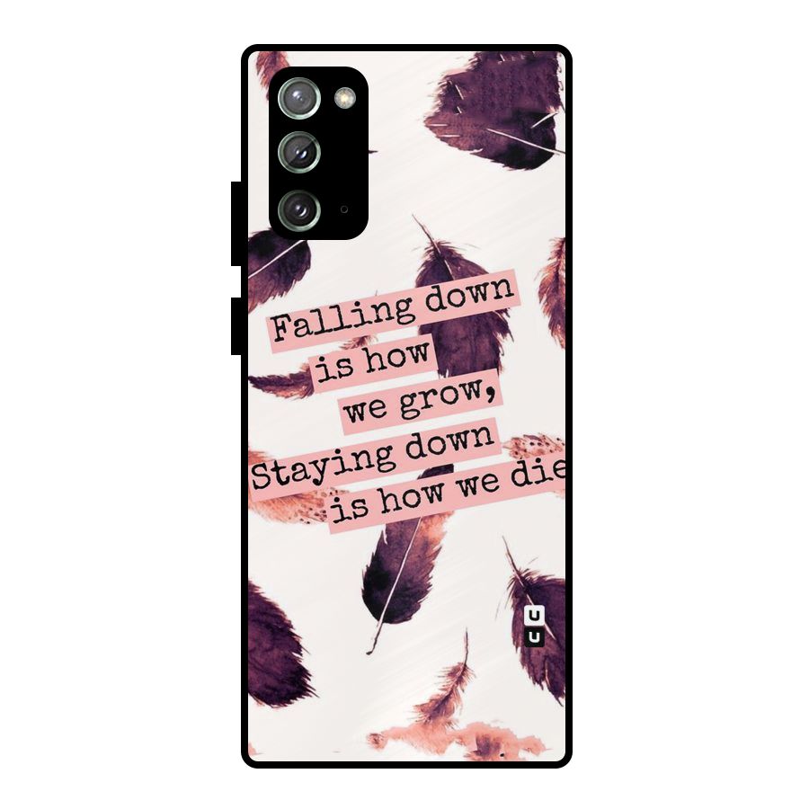 Grow Metal Back Case for Galaxy Note 20