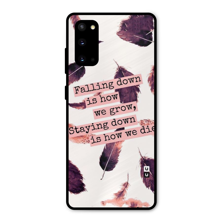 Grow Metal Back Case for Galaxy S20
