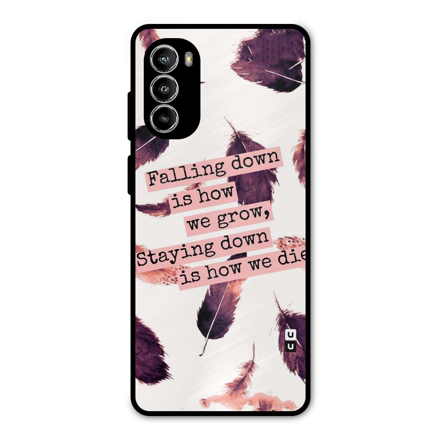 Grow Metal Back Case for Moto G52