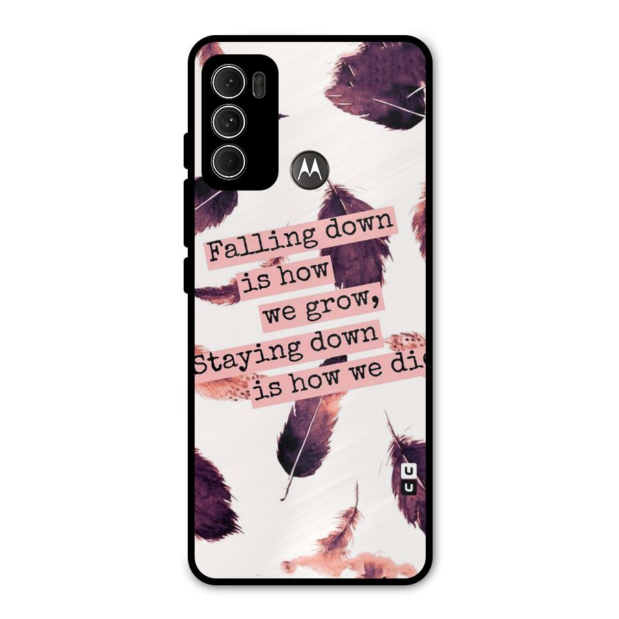 Grow Metal Back Case for Moto G60