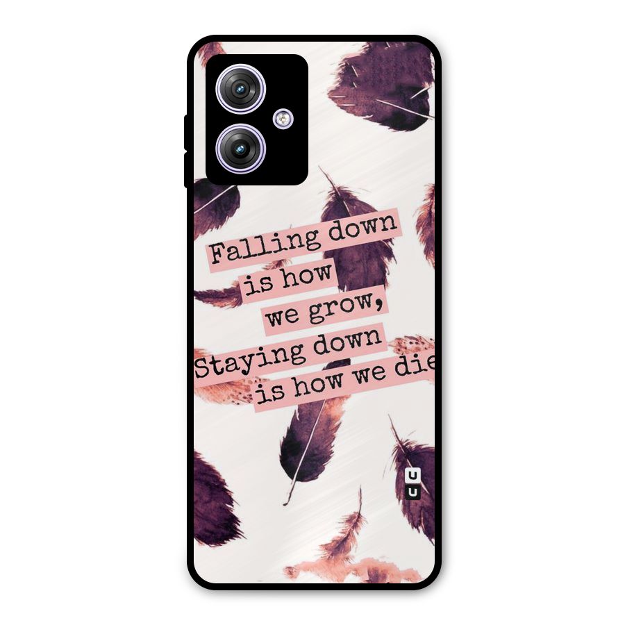 Grow Metal Back Case for Moto G64