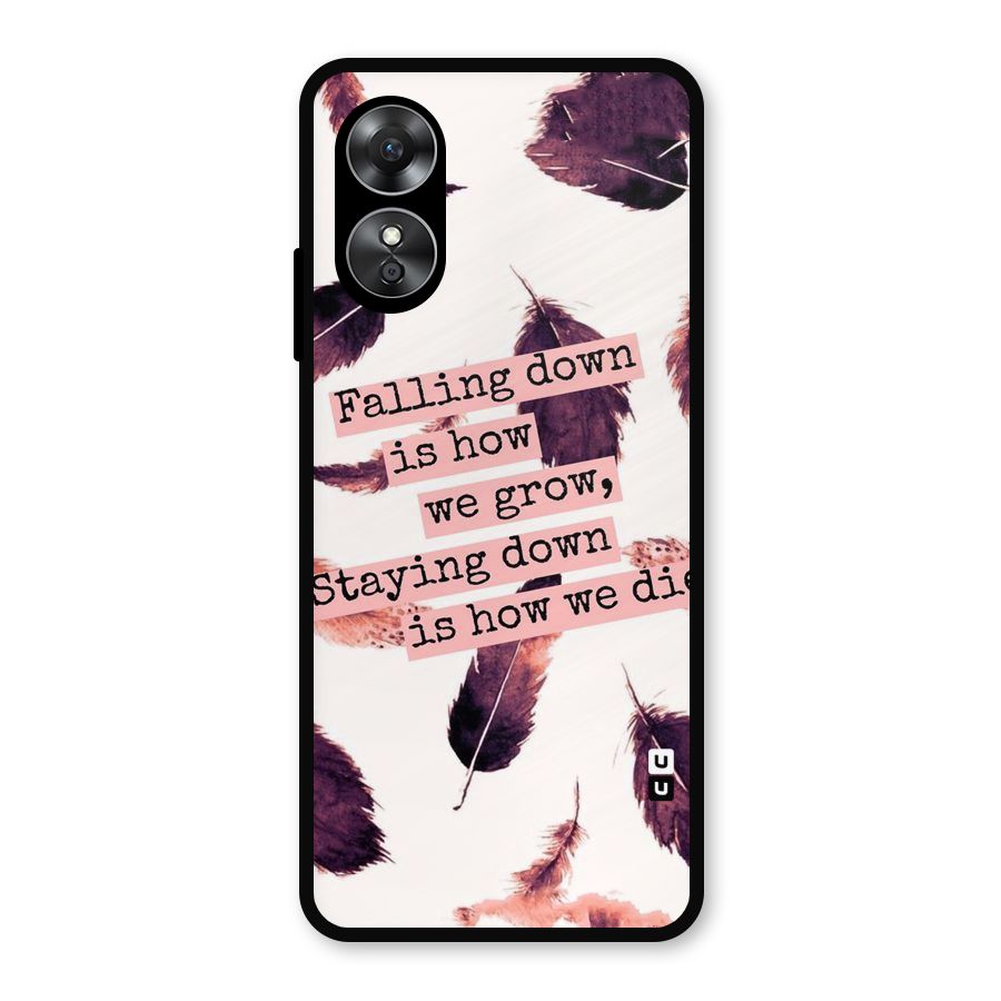Grow Metal Back Case for Oppo A17
